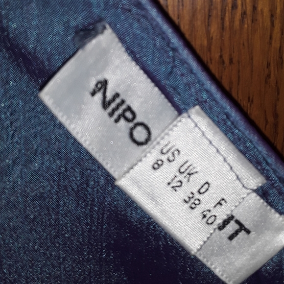 Nipon Night Blue Sequin Dress - Picture 6 of 7